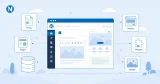 WordPress dashboard for creating and managing website content