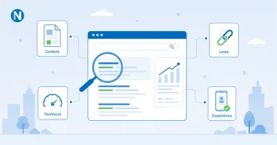 SEO elements helping search engines understand and find a website